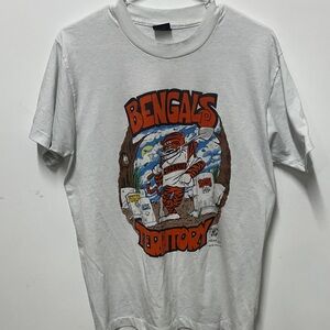 Vintage 90s Cincinnati Bengals Shirt Sz L